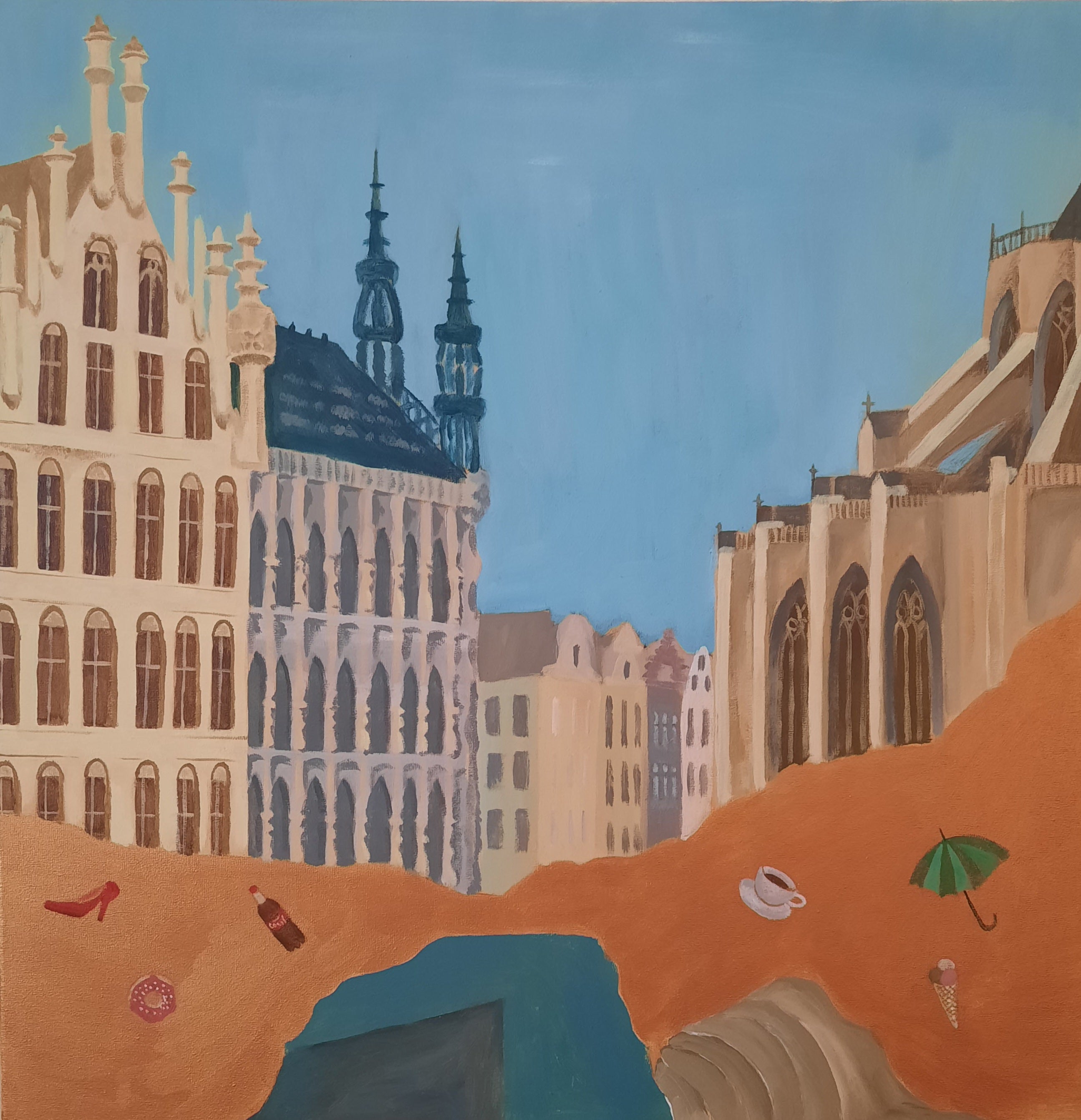 "One day in the city"